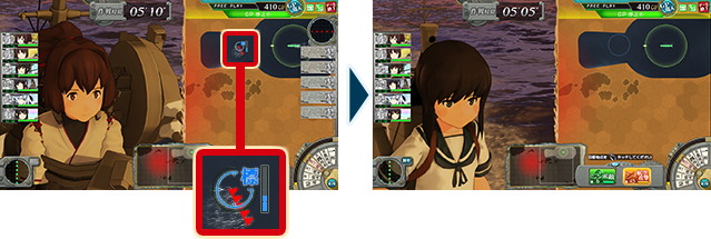 敵の潜水艦
